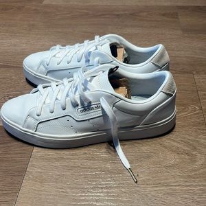 Adidas women’s sleek ‘crystal white’